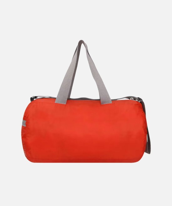 Nivia Grey & Navy Blue Printed Duffel Bag