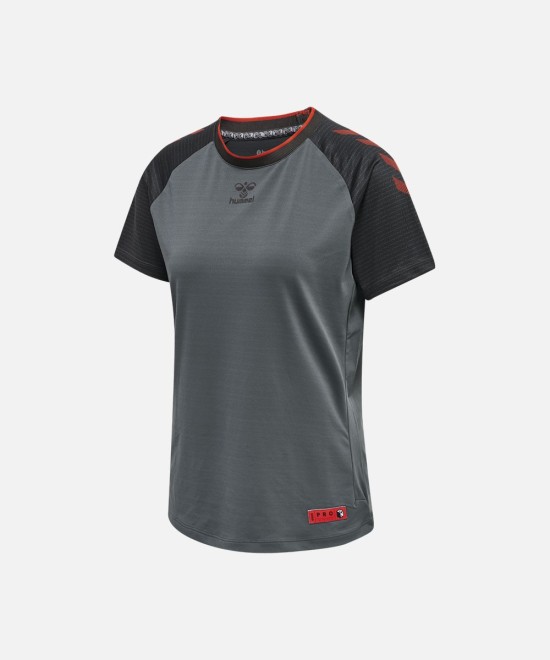 Man Hummel Pro Grid Game Short Sleeve T-Shirt