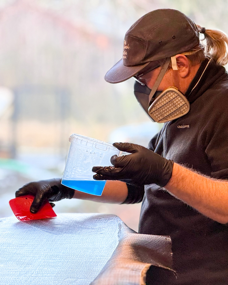 Serwis desek SUP, wing i windsurf Bass &ndash; naprawa sprzętu